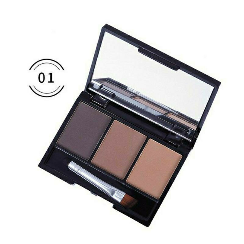 Bột Tán Chân Mày 3 Màu Lameila Colour Eyebrow Powder 3605