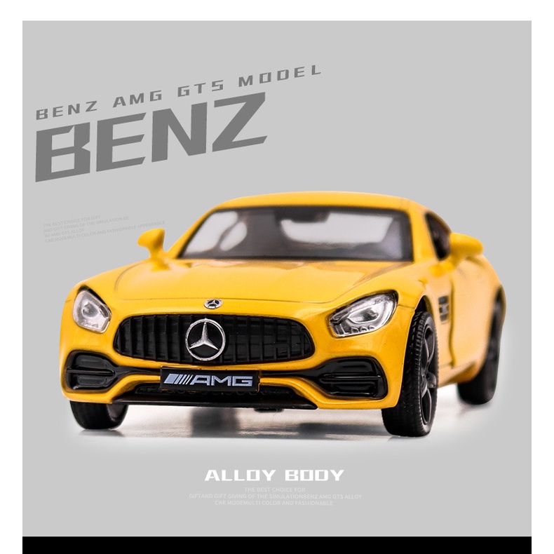 Mô Hình Xe Hơi BENZ CLS63 AMG G63 AMG GTS C63S Tỉ Lệ 1:36