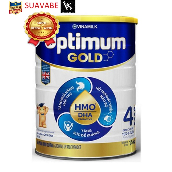 SỮA BỘT VINAMILK OPTIMUM GOLD 4 1.45KG (MẪU MỚI HMO)