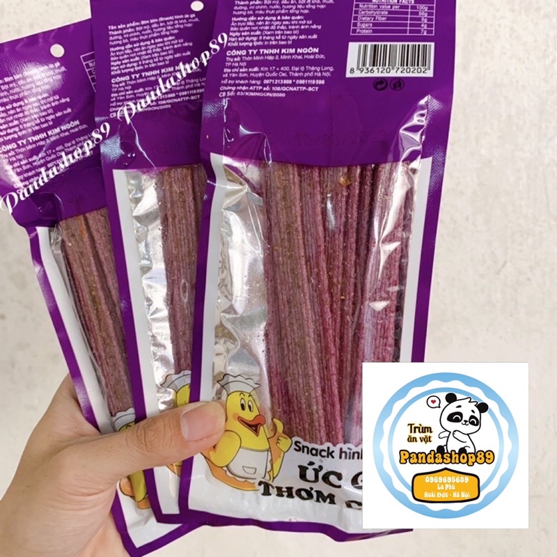 Snack hình ức gà thơm cay (gói 24g)