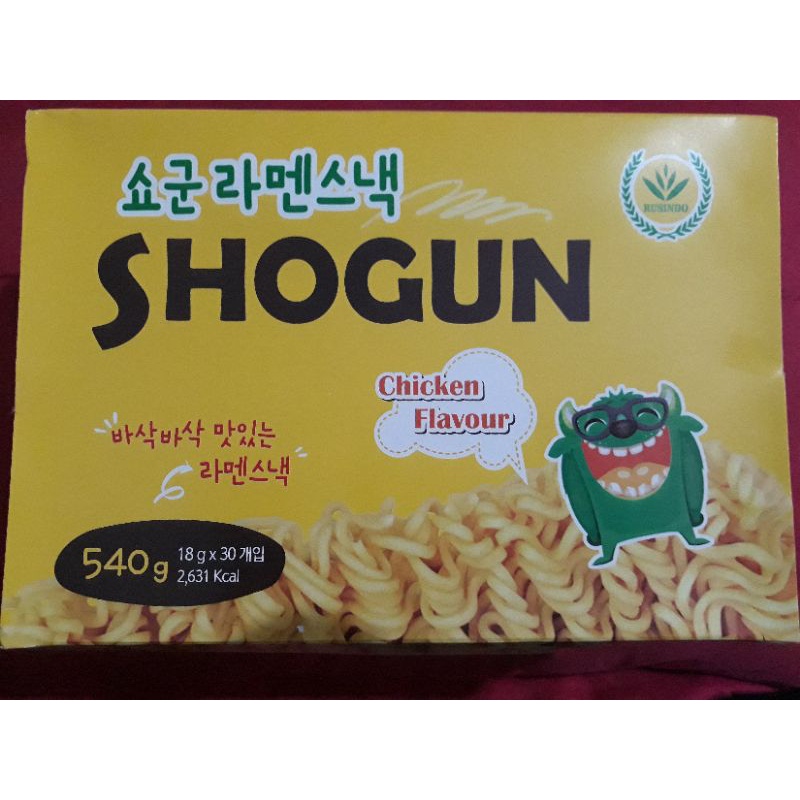 Mì tôm SHOGUN hàn quốc gói 18g