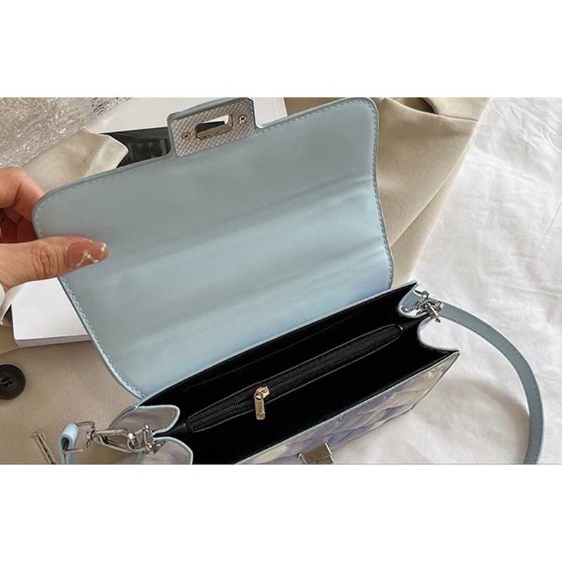 Túi Đeo Vai Màu gradient Họa Tiết Hình Thoi Thời Trang Cho Nữ