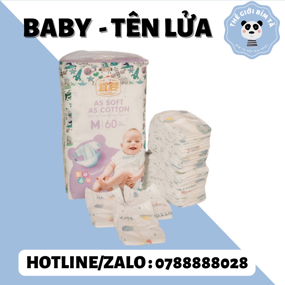 Bỉm/Tã Dán Quần Nội Địa Trung Đủ Size NB26/S72/M60/L52/XL44/XXL40/XXXL36