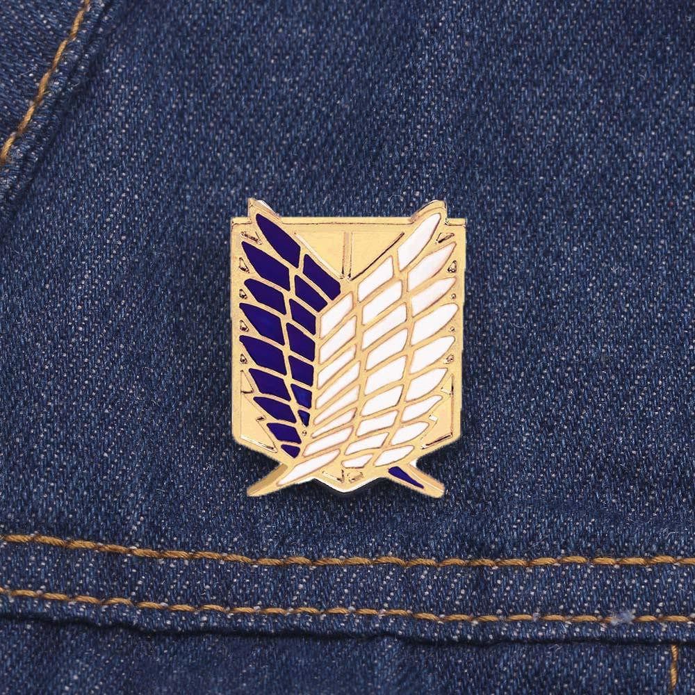 Huy Hiệu Cài Áo Hình Nhân Vật Trong Attack On Titan 2life