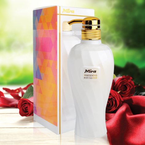 Sữa tắm trắng da -Mira Whitening Body Cleanser làm sạch sâu giúp da mềm mịn và trắng sáng mỗi ngày | BigBuy360 - bigbuy360.vn