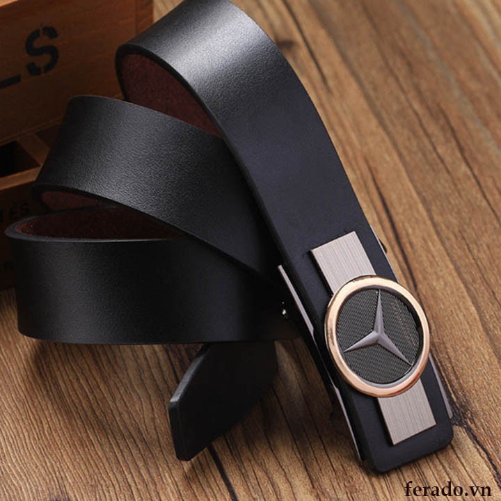 dây lưng nam mecedes benz phong cách