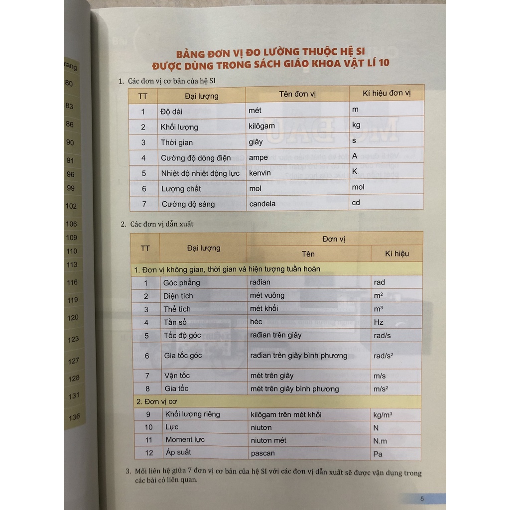 Sách giáo khoa Vật lí 10 - Kết nối tri thức với cuộc sống