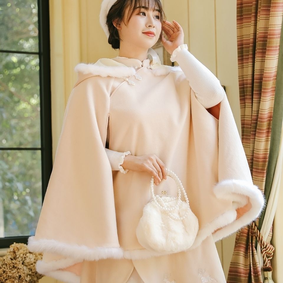 Áo choàng có mũ trùm đầu phong cách lolita mới mẻ size lớn 300 jin số 1
 | BigBuy360 - bigbuy360.vn
