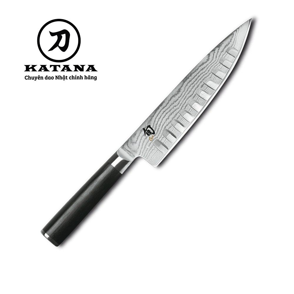 Dao bếp Nhật cao cấp Shun Classic H.G. Chef - Dao thái thịt cá thép Damascuss 69 lớp DM0719