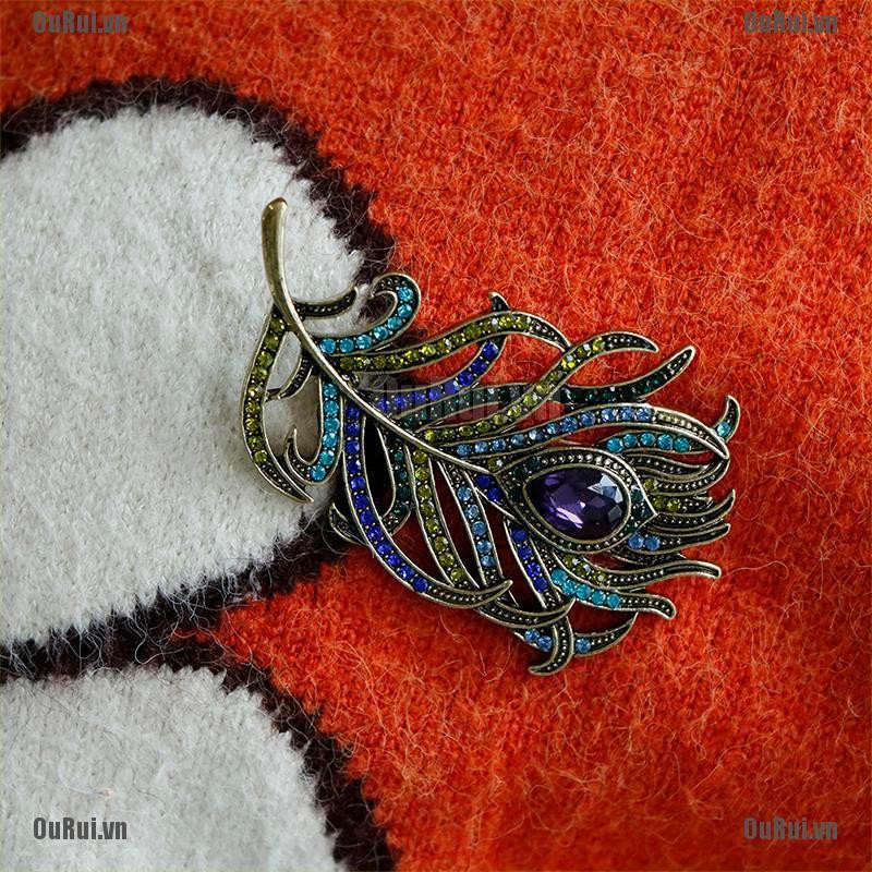 Trâm Cài Áo Lông Sang Trọng Thời Trang