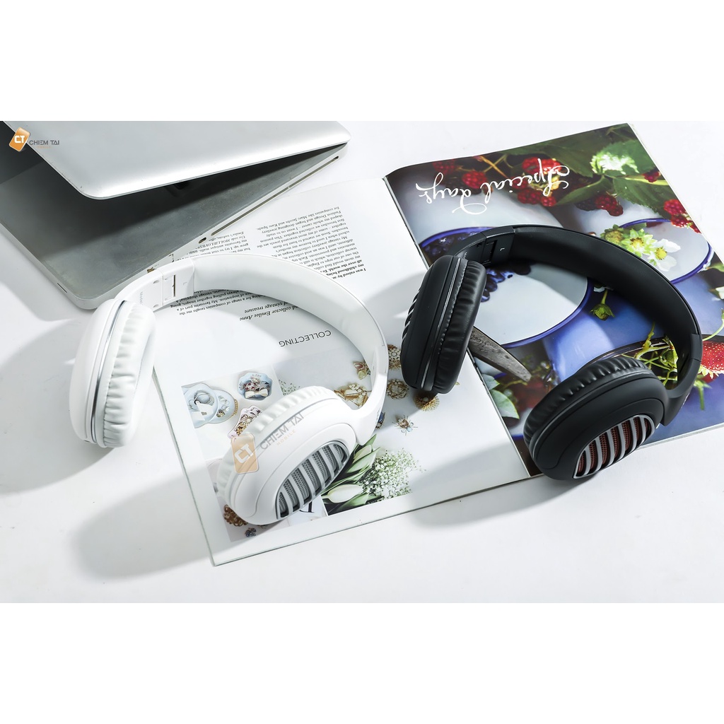 Tai Nghe Bluetooth Chụp Tai Hoco W23 New ✔Có Khe Cắm Thẻ Nhớ - Bảo Hành  12 Tháng Chính Hãng
