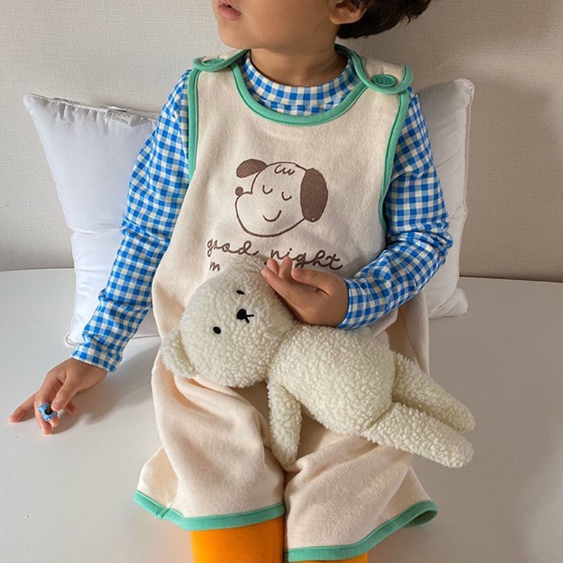 Túi Ngủ Cotton Mềm Mại Không Tay Dành Cho Bé Sơ Sinh