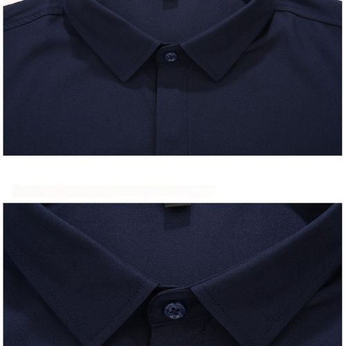 Áo sơ mi nam, áo sơ mi nam ngăn tay chất lụa hàn 4 màu basic cự đẹp Dvin_fashion