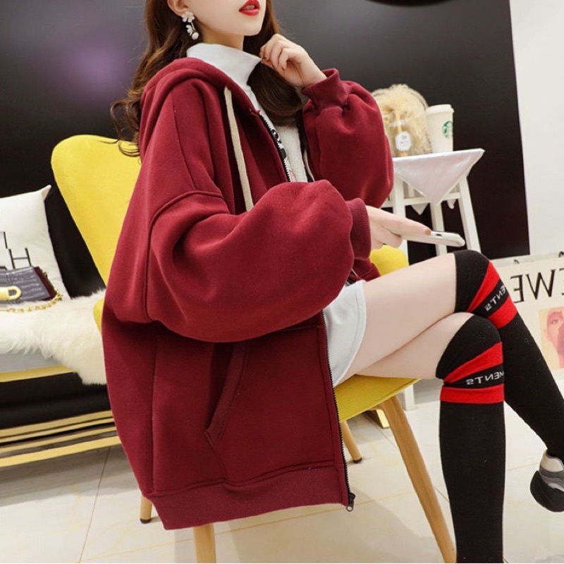áo khoác nỉ HOODIE M7 khoá ZIP phong cách hàn quốc KN 003