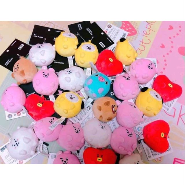 CÓ SẴN GẤU BÔNG MINI PLUSH BT21