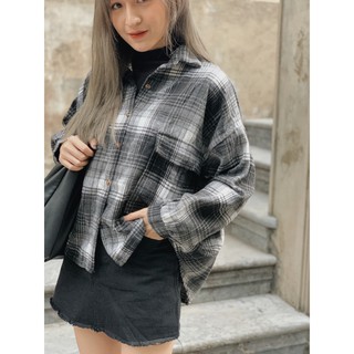 Áo sơ mi kẻ túi ngực SA398 1994closet