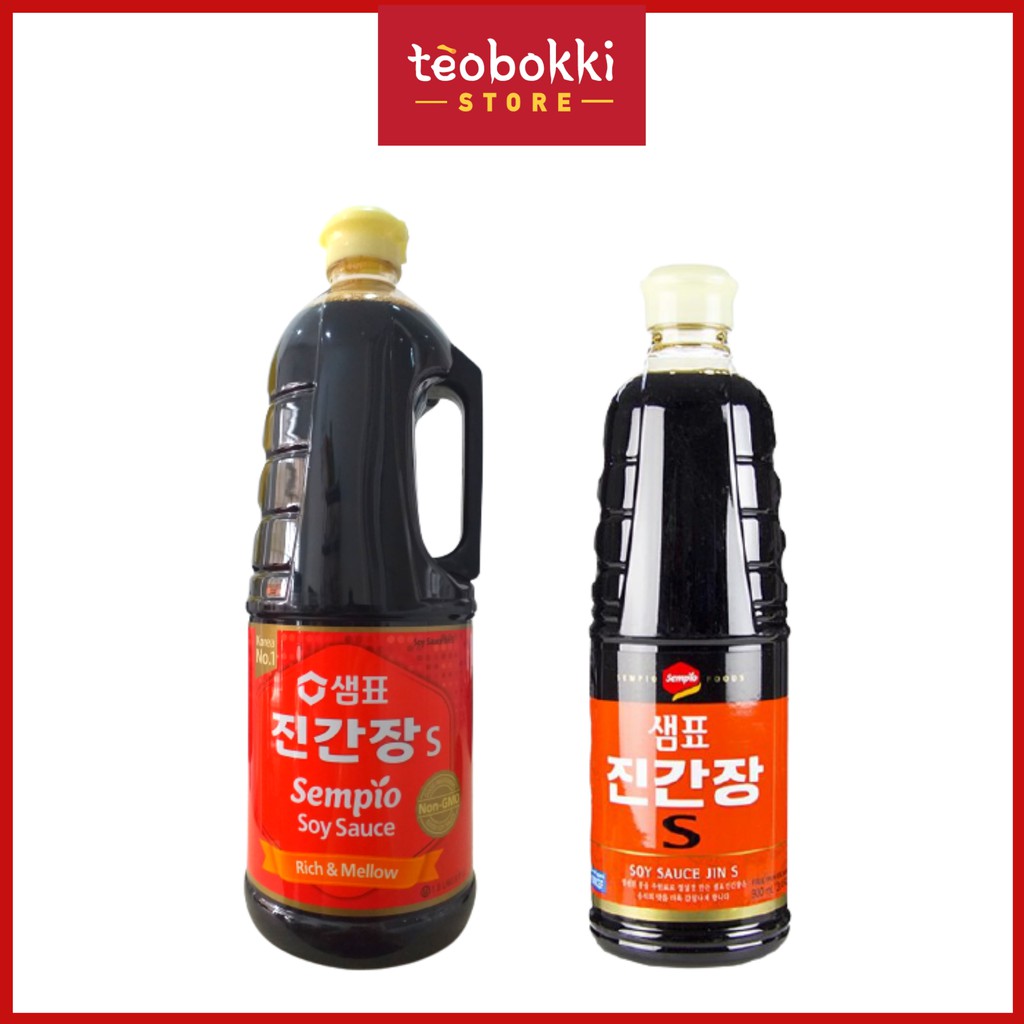 Nước tương Jin S Sempio 860ml - 1.8l