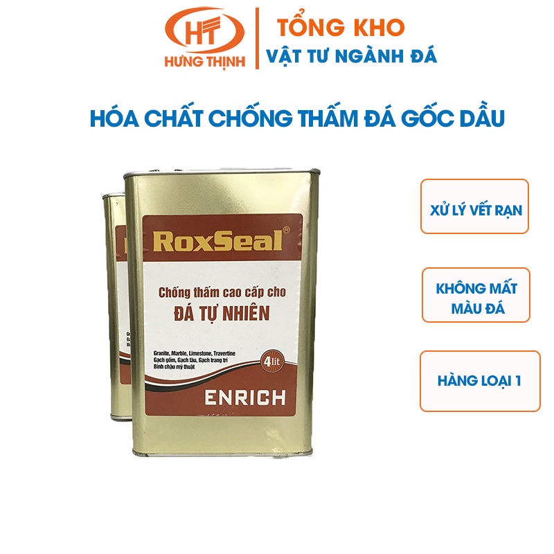 Hoá chất chống thấm đá gốc dầu  RoxSeal- Hàng chuẩn chính hãng