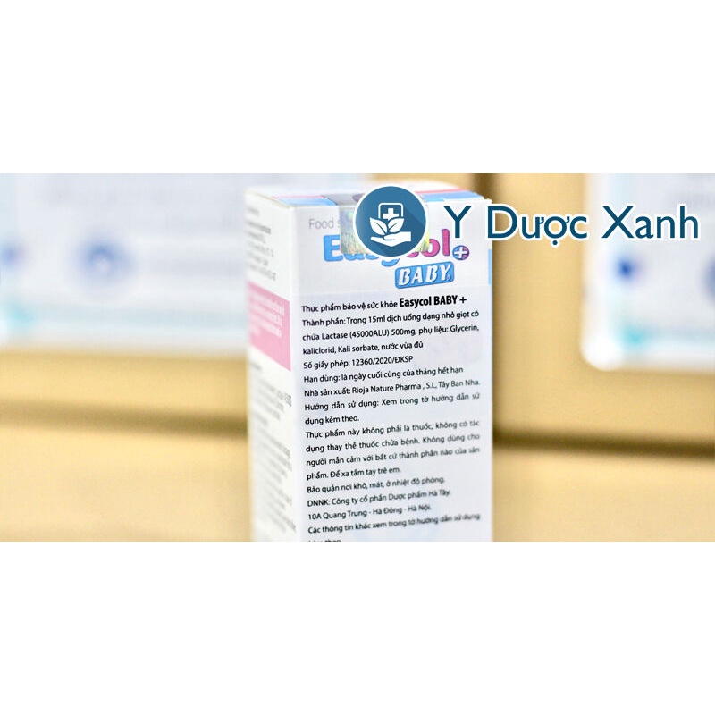 Mua  EASYCOL BABY 15 ml, Bổ sung Enzyme Lactase cho bé - Y Dược Xanh
