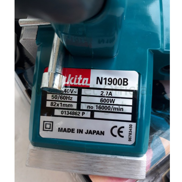 Máy bào gỗ cầm tay mini Makita Malaysia 600W đa năng dụng cụ bào gỗ tiện lợi