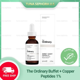 ❤️freeship❤️ tinh chất trẻ hóa da the ordinary buffet + copper peptides 1% 30ml