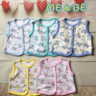Áo Khoác Gile Cho Bé Cotton Mềm Mại ( sơ sinh - 20kg )