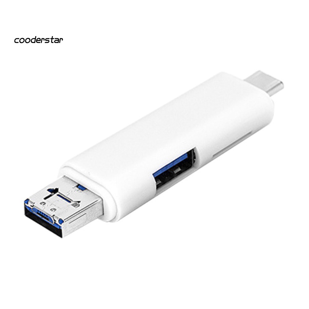 Đầu Đọc Thẻ Nhớ Đa Năng Cổng Micro Usb 2.0 Type-C Tf