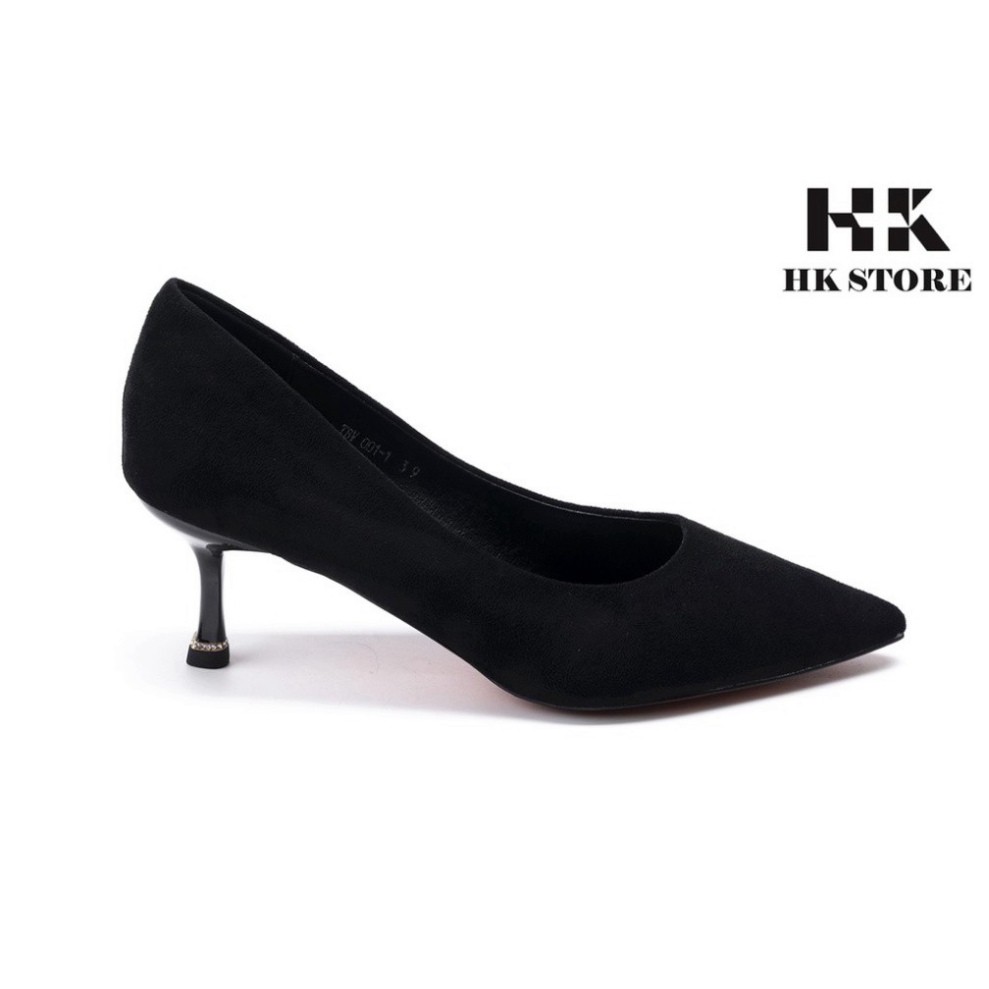 Giày công sở nữ 🧡 HK.STORE 🧡 da bò cao cấp đủ màu sắc dáng 5 phân đơn giản đi cực sang, cực êm chân dễ mix đồ.