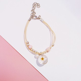 Lắc tay nữ dây dù đính hạt Kj2