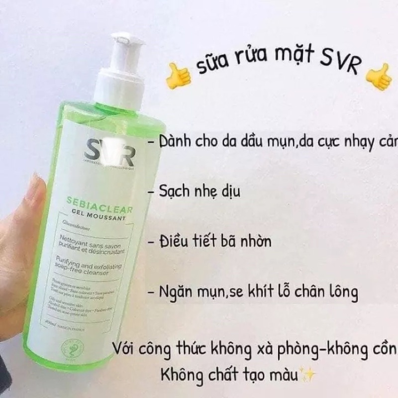 [Chính Hãng] Sữa Rửa Mặt Sebiaclear Gel - Dành Cho Da Nhạy Cảm | BigBuy360 - bigbuy360.vn