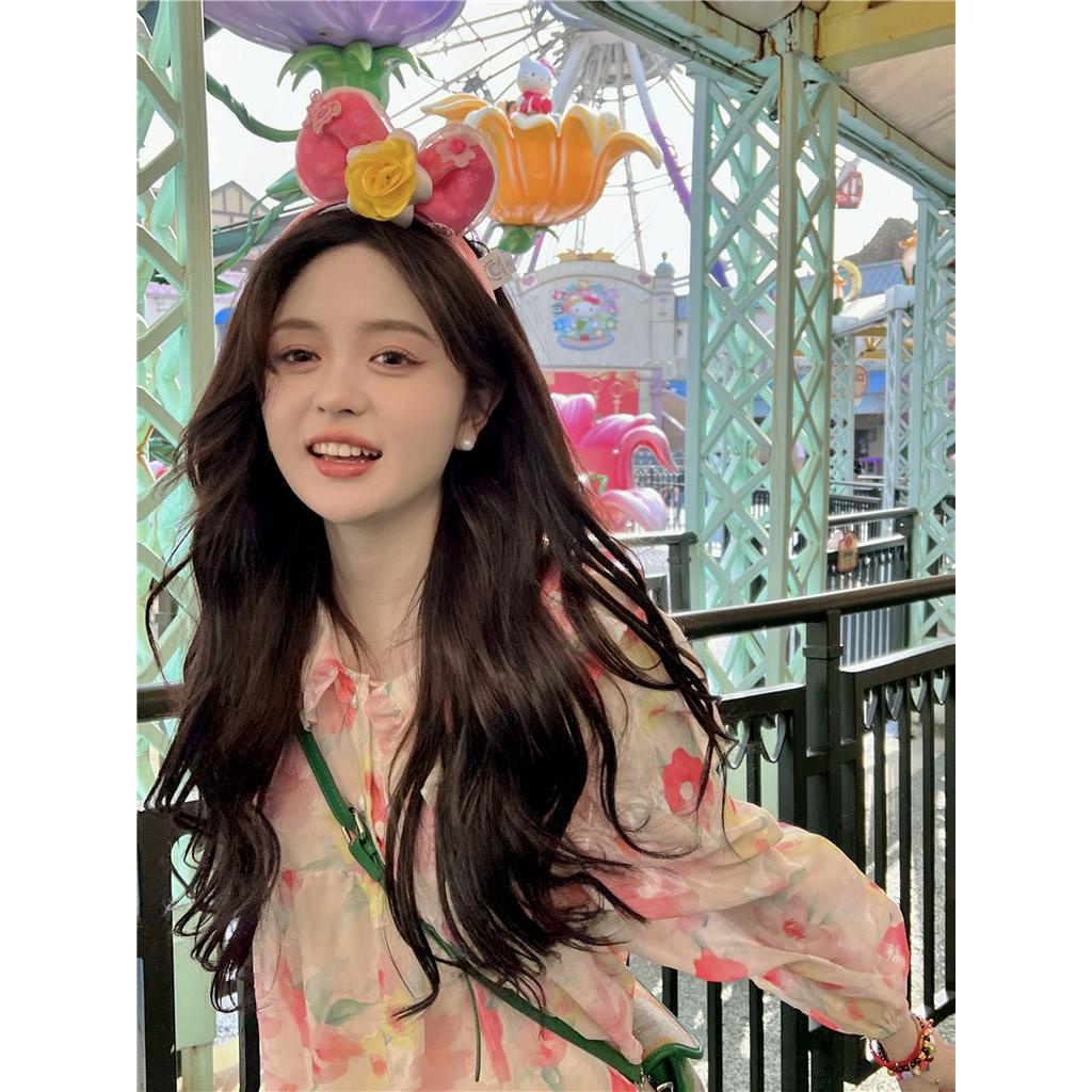 Đầm Hoa Cổ Búp Bê Thời Trang Hàn Quốc Xinh Xắn 52650