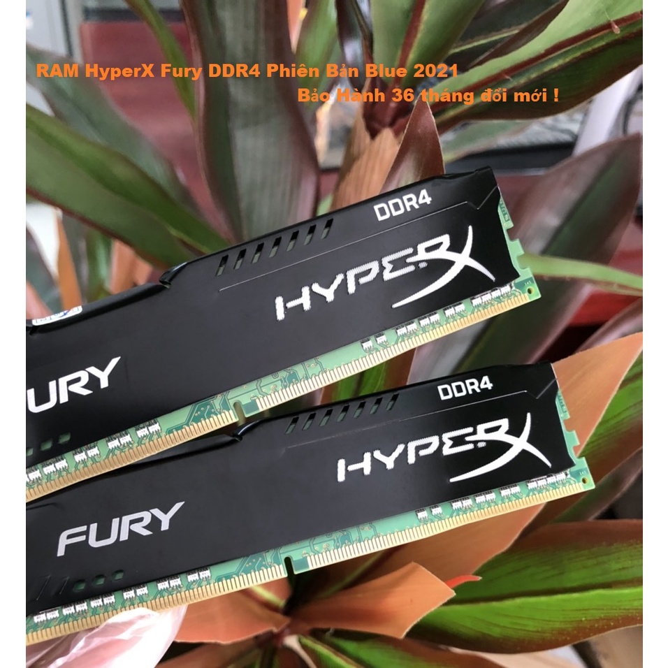 Ram Kingston HyperX Fury 8GB DDR4 3200MHz 2666MHz 2400MHz 2133MHz - Bảo hành 36 tháng