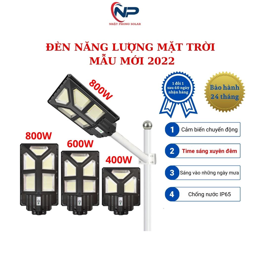 Đèn năng lượng mặt trời liền thể kép công suất lớn 400W600W,800W mẫu mới nhất 2022,cảm biến chuyển động,BH 2 năm