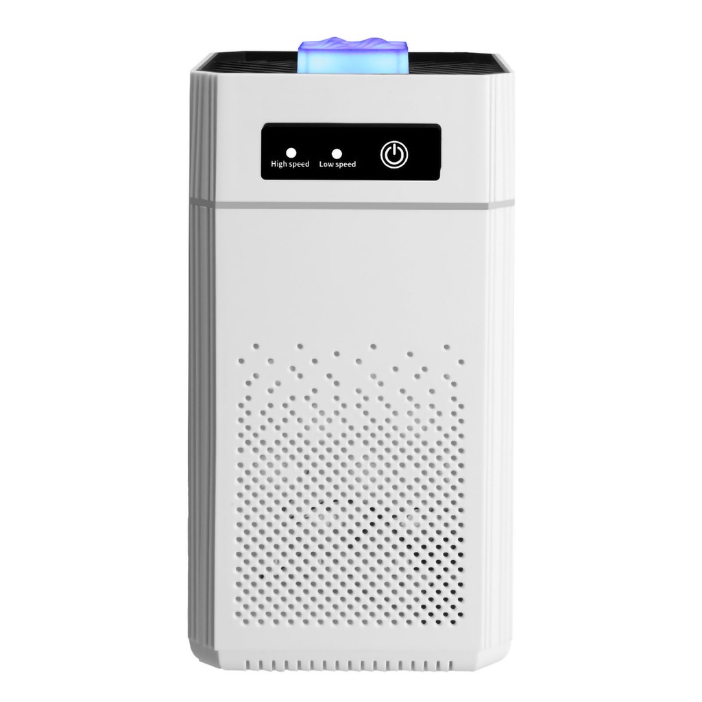Có thể bán buôn Máy lọc không khí mini Ion âm có mùi ồn thấp bằng tia UV cho gia đình Virgina056 Hàng giao ngay