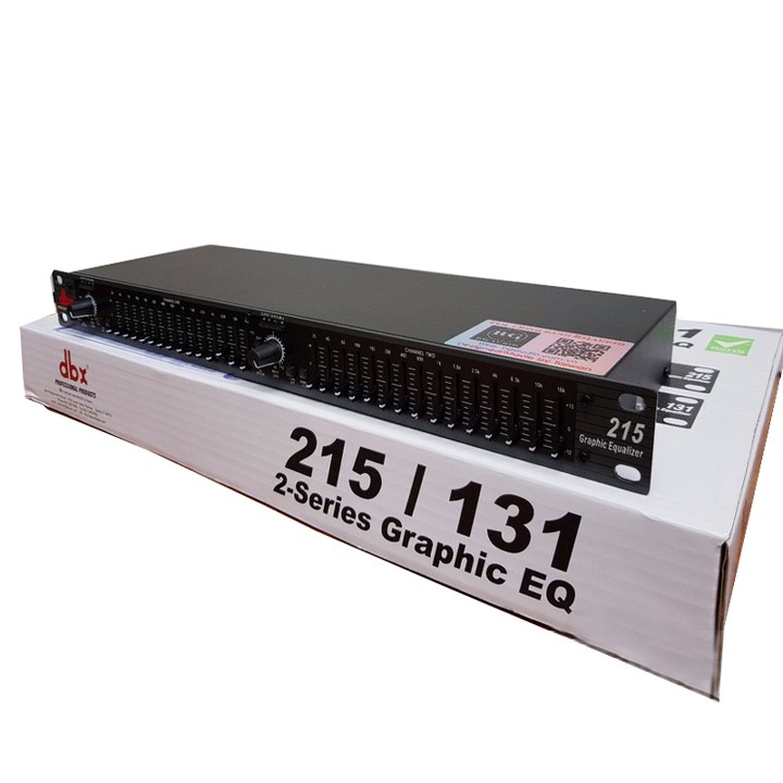 equalizer dbx 215 - lọc âm karaoke dbx