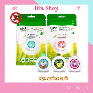 Kẹp Chống Muỗi Bikit Bin Shop - Giá Siêu Rẻ - 100% Tinh Dầu Tự Nhiên Hàn Quốc