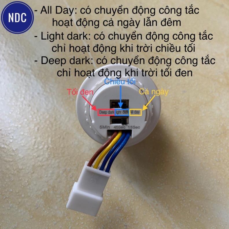 Công Tắc Cảm Biến Chuyển Động Hồng Ngoại  Tuỳ Chỉnh/Cố Định