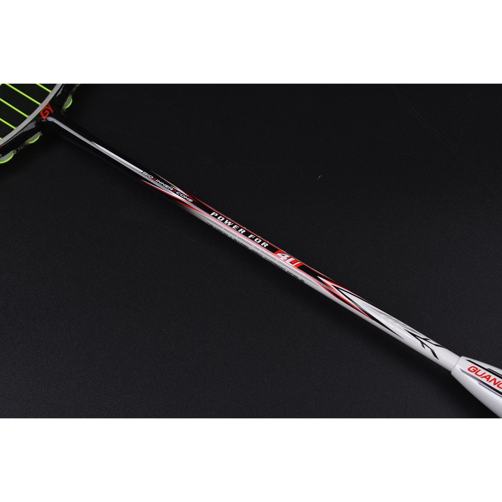 Vợt Cầu Lông Guangyu 4U/6U Siêu Nhẹ ,Siêu Bền Khung Carbon Cao Cấp , Dây Căng sẵn 10kg