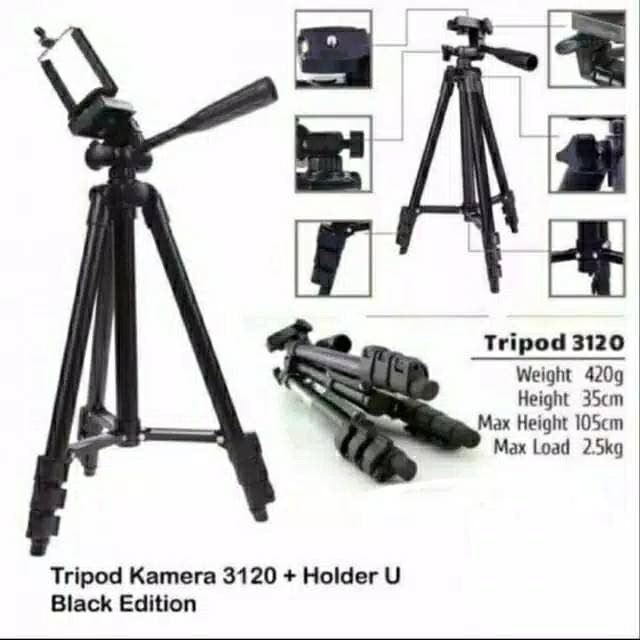 Tripod Điện Thoại 3 Chân Cứng Cáp & chắc Chắn - Chân Máy Ảnh, Gía Đỡ Điện Thoại Chuyên Dụng Để Quay Phim Chụp Ảnh