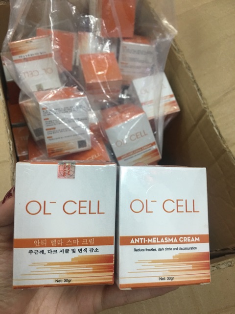 TỔNG ĐẠI LÝ KEM HÚT NÁM OL CELL