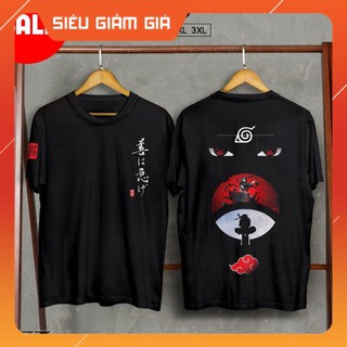 (Hot) 🔥HOT🔥Mẫu áo thun unisex in hình Itachi Uchiha - áo Naruto đẹp giá rẻ nhất