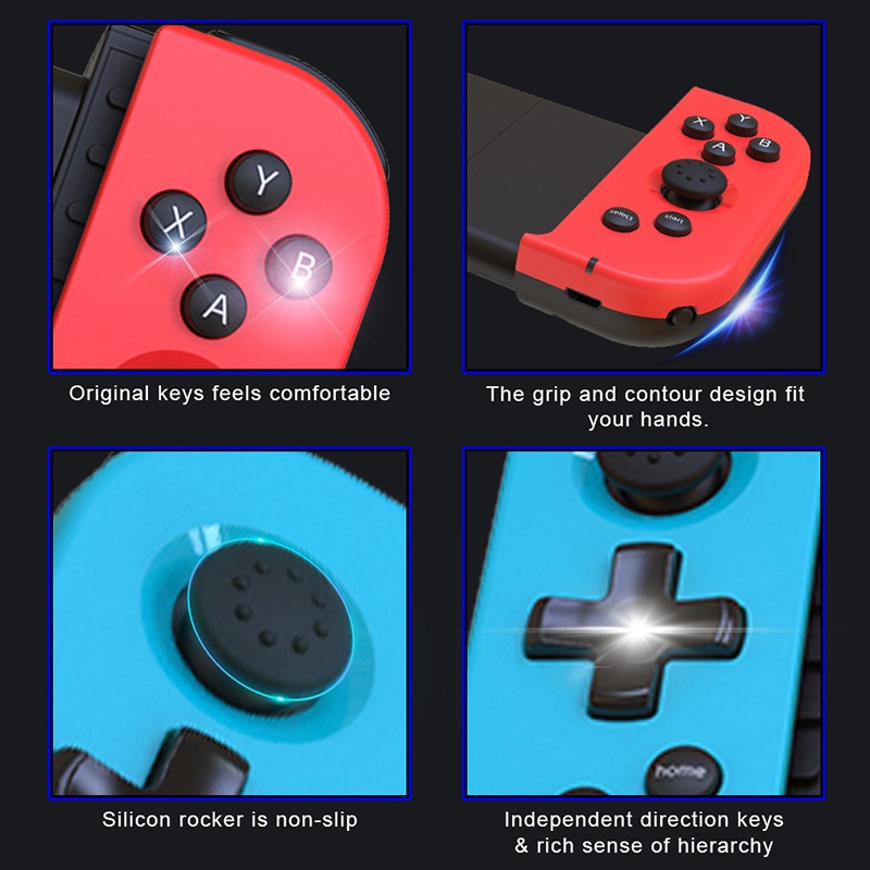 Mới Tay Cầm Chơi Game Không Dây Kết Nối Bluetooth Cho Điện Thoại Android Ios