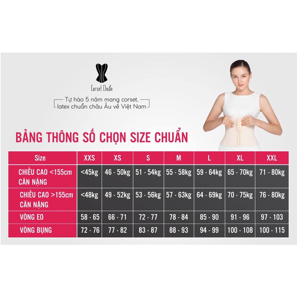Đai Gen Nịt Bụng Latex 25 Xương THAMES, Định Hình Eo, Hỗ Trợ Giảm Eo Giảm Mỡ Bụng Hiệu Quả