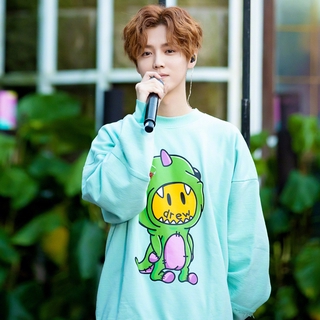 Áo Sweater tay dài dáng rộng thời trang C09465