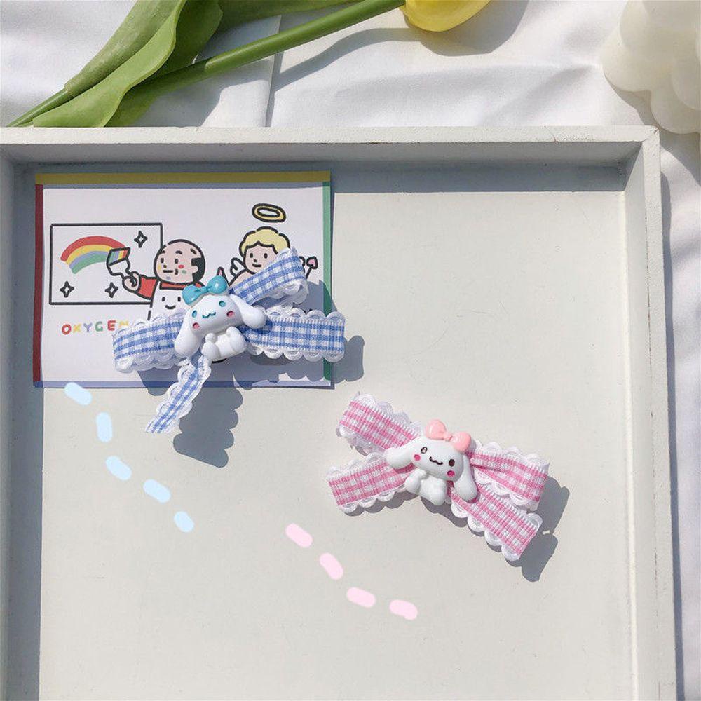 Kẹp Tóc Nơ Bằng Resin Phong Cách Hàn Quốc Dễ Thương