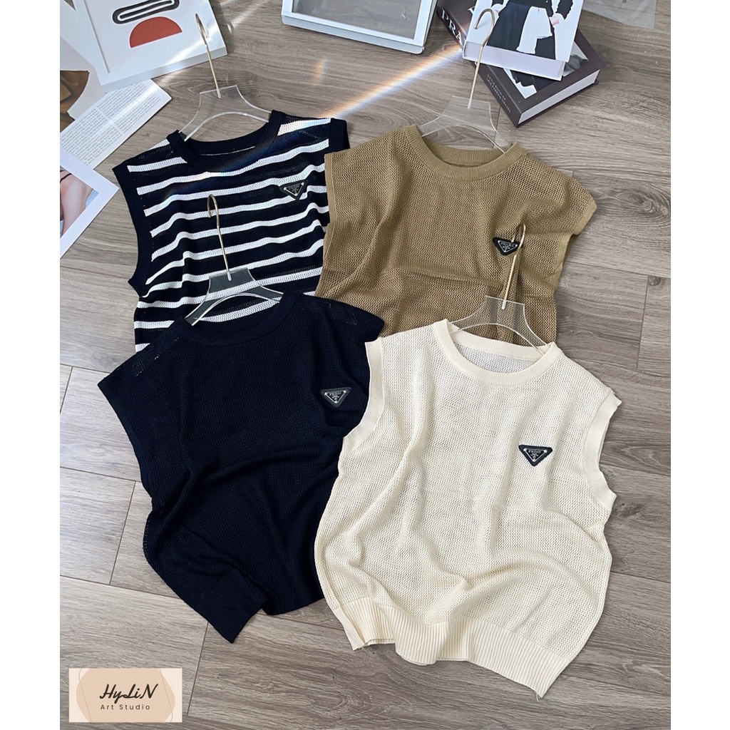 Áo ba lỗ, áo lưới sát nách gắn tag PRA ĐÀ HOT HIT MAIANHSHOP