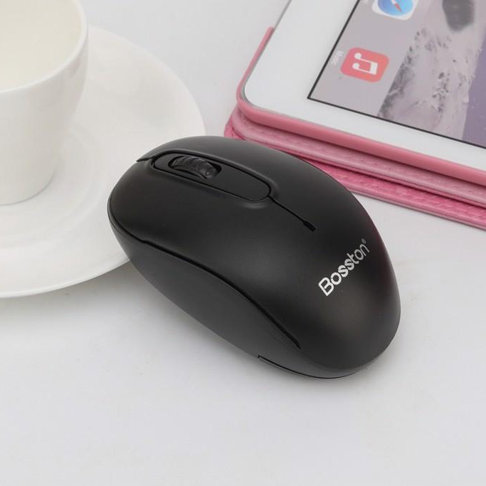 Chuột không dây Wireless Bosston Q1 + tặng kèm pin