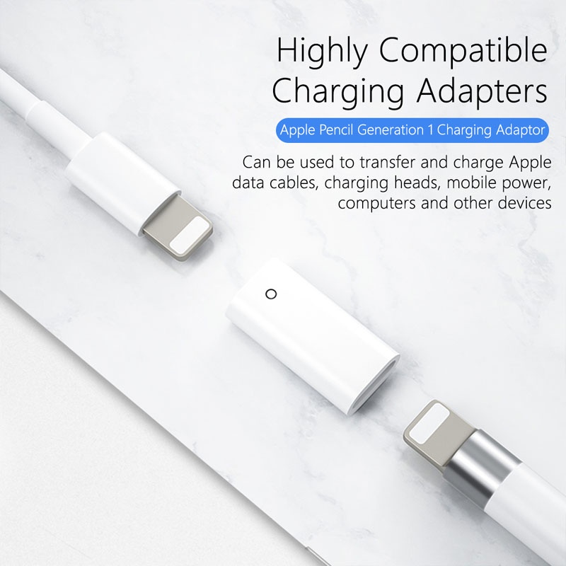 Đầu bút cảm ứng ANKNDO thay thế thích hợp cho Apple Pencil thế hệ 1 và 2