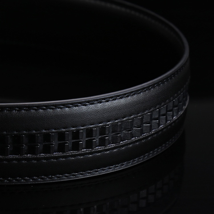 Mới Thắt Lưng Da pu Khóa Tự Động 3.5cm g158 Chất Lượng Cao Cho Nam