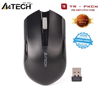 [TR - PKCN] Chuột Không Dây A4Tech G3-200NS 1000 DPI Wireless Silent 2.5GHz (Giảm Tiếng Ồn Khi Bấm Chuột - BH 12 Tháng)